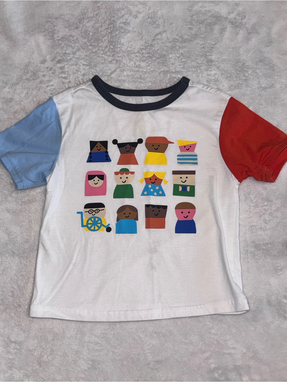 Christian Robinson for Target - Kids White Multicolor Community Graphic Tee